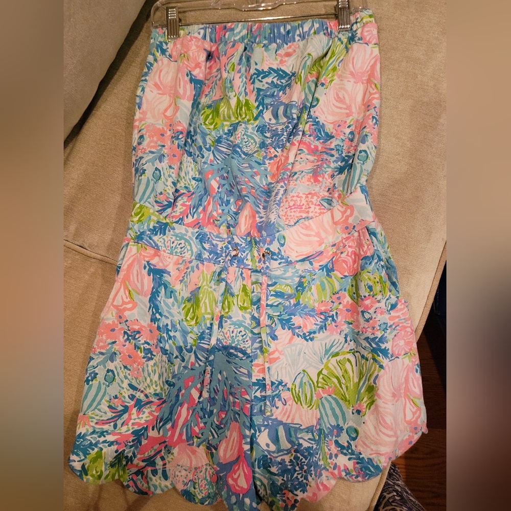 Lilly Pulitzer Fished My Wish Jace Romper